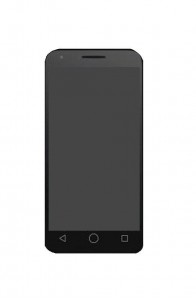 Lcd With Touch Screen For Alcatel Pixi 4 3.5 Black By - Maxbhi.com
