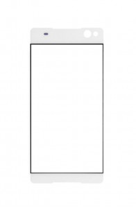 Replacement Front Glass For Sony Xperia C5 Ultra Dual White By - Maxbhi.com