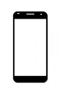 Replacement Front Glass For Huawei Ascend G7l03 Black By - Maxbhi.com