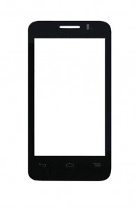 Replacement Front Glass For Vodafone 785 Black By - Maxbhi.com