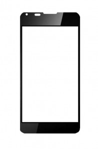 Replacement Front Glass For Xolo Lt900 Black By - Maxbhi.com