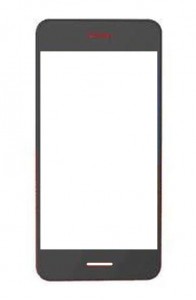Replacement Front Glass For Spice F301 Black By - Maxbhi.com