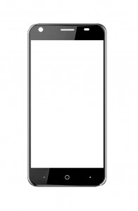 Replacement Front Glass For Acer Liquid Z6 Black By - Maxbhi.com