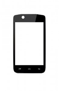 Replacement Front Glass For Imobile Istyle 6a Black By - Maxbhi.com