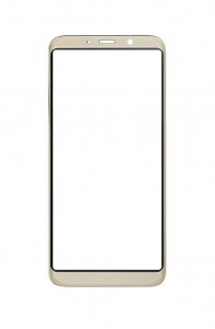 Replacement Front Glass For Bluboo S8 Gold By - Maxbhi.com
