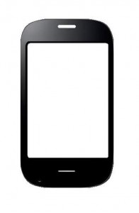 Replacement Front Glass For Palm Pre 2 Black By - Maxbhi.com