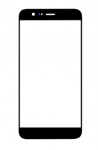 Replacement Front Glass For Honor V9 Mini Black By - Maxbhi.com