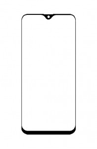 Replacement Front Glass For Ulefone Note 8p Black By - Maxbhi Com
