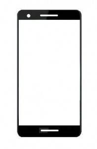 Replacement Front Glass For Nokia 2 1 Plus Black By - Maxbhi Com