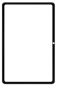 Replacement Front Glass For Xiaomi Redmi Pad Pro 5g Black By - Maxbhi Com