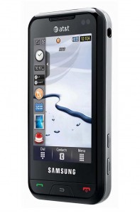 LCD with Touch Screen for Samsung A867 Eternity - Black