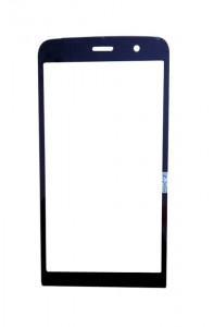Replacement Front Glass For Micromax Canvas L A108 White By - Maxbhi.com