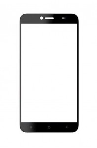 Replacement Front Glass For Intex Aqua Octa Silver By - Maxbhi.com
