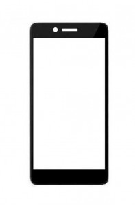 Replacement Front Glass For Intex Aqua Freedom Black By - Maxbhi.com