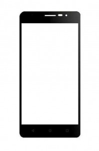 Replacement Front Glass For Lyf Wind 4s White By - Maxbhi.com