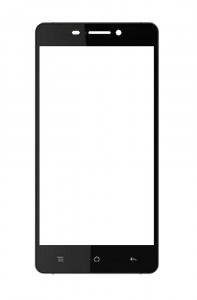 Replacement Front Glass For Chilli H1 Black By - Maxbhi.com