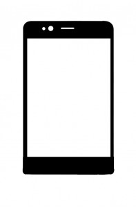 Replacement Front Glass For Karbonn K1616 White By - Maxbhi.com