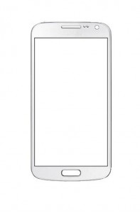 Replacement Front Glass For Samsung Galaxy Pop Shve220 Black By - Maxbhi.com