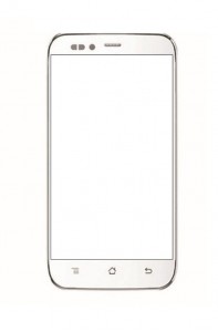 Replacement Front Glass For Karbonn Kochadaiiyaan The Legend S5i Black By - Maxbhi.com