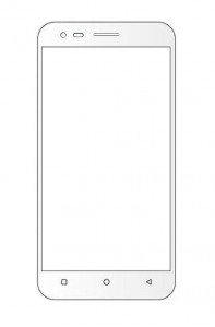 Replacement Front Glass For Intex Aqua 4.5 Pro Champagne By - Maxbhi.com