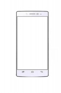 Replacement Front Glass For Iocean X7 White By - Maxbhi.com