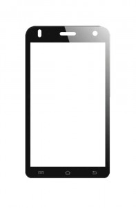 Replacement Front Glass For Celkon A69 White By - Maxbhi.com