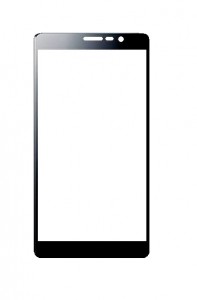 Replacement Front Glass For Pantech Vega R3 Ima850l Black By - Maxbhi.com