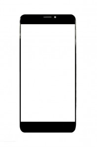 Replacement Front Glass For Oukitel U20 Plus Black By - Maxbhi.com