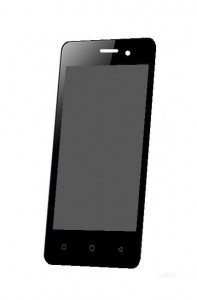 Lcd With Touch Screen For Itel A20 Black By - Maxbhi.com