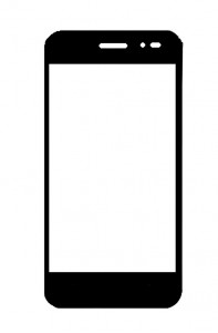 Replacement Front Glass For Wham Wk41 Black By - Maxbhi.com
