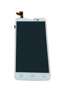 LCD with Touch Screen for I-Mobile IQ 5.1 - White