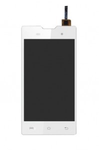 Lcd With Touch Screen For Lava Iris 410 White By - Maxbhi.com