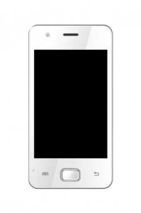 Lcd With Touch Screen For Karbonn A50 White By - Maxbhi.com