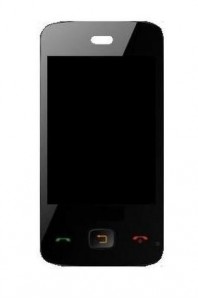 Lcd With Touch Screen For Maxx Mtp9 Focus Black By - Maxbhi Com