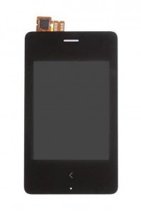 Lcd With Touch Screen For Nokia Asha 500 Rm934 White By - Maxbhi.com