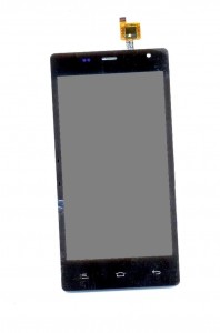 Lcd With Touch Screen For Celkon Campus Prime Brown By - Maxbhi Com