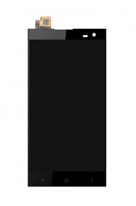 Lcd With Touch Screen For Leagoo Elite 3 Black By - Maxbhi.com