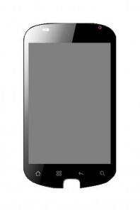 Lcd With Touch Screen For Celkon A67 Smartron Black By - Maxbhi.com