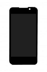 Lcd With Touch Screen For Fly F40 Plus White By - Maxbhi.com