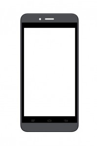 Replacement Front Glass For Intex Aqua Q7 Black By - Maxbhi.com