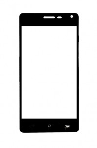 Replacement Front Glass For Cubot S200 Black By - Maxbhi.com