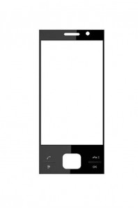 Replacement Front Glass For Sony Ericsson Xperia X2a Black By - Maxbhi.com