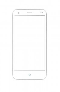 Replacement Front Glass For Lyf Water 3 Black By - Maxbhi.com