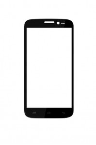 Replacement Front Glass For Infinix Alpha 8 X550 Black By - Maxbhi.com