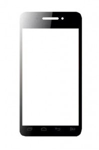 Replacement Front Glass For Magicon Ayane Qs4 Black By - Maxbhi.com