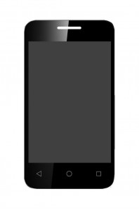 Lcd With Touch Screen For Vodafone Smart First 7 White By - Maxbhi.com