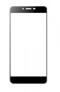 Replacement Front Glass For Oukitel U15s Black By - Maxbhi.com
