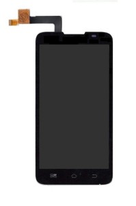 Lcd With Touch Screen For Spice Coolpad 2 Mi496 Black By - Maxbhi.com