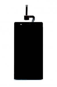 Lcd With Touch Screen For Lava Icon White By - Maxbhi.com