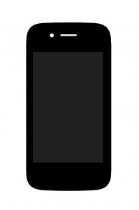 Lcd With Touch Screen For Hitech S306 Amaze Black By - Maxbhi.com